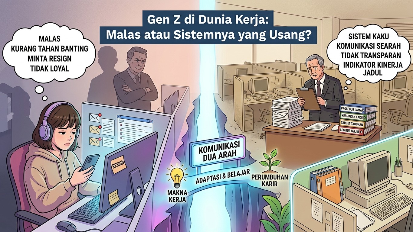 Gen Z di Dunia Kerja : Malas atau Sistemnya yang Usang?